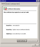 provjera certifikata