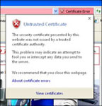 provjera certifikata