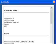 provjera certifikata